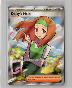 Daisy's Help 195/165 - Pokemon TCG 151 Full Art Ultra Rare Card NM - Image 1