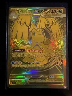 2026 Pokemon Ascended Heroes Mega Dragonite ex #295/217 Hyper Rare - Image 1