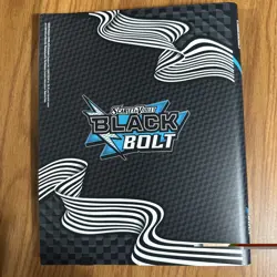 Pokemon Black Bolt Binder 9 Pocket Binder - Image 2
