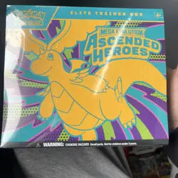 Pokemon Mega Evolution Ascended Heroes ETB Elite Trainer Box Factory Sealed - Image 1