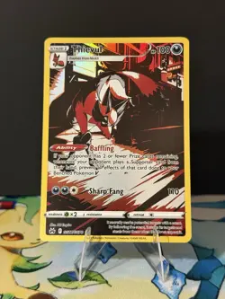 Thievul - GG17/GG70 - Pokemon Crown Zenith Galarian Gallery Holo Card NM - Image 1