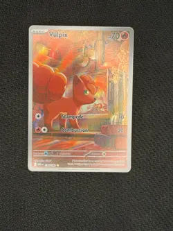 Pokemon TCG Mega Evolution Vulpix 138/132 Special Illustration Rare Near Mint - Image 1