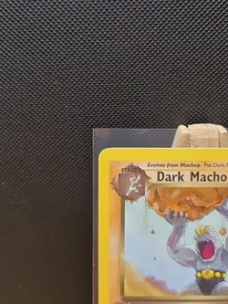 Pokemon TCG 2000 Team Rocket 1st Edition Dark Machoke 40/82 - Near Mint - Image 3