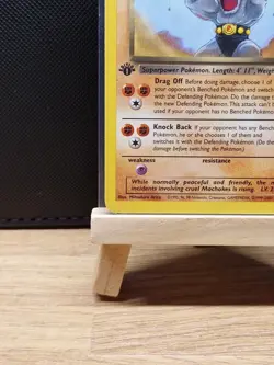 Pokemon TCG 2000 Team Rocket 1st Edition Dark Machoke 40/82 - Near Mint - Image 5