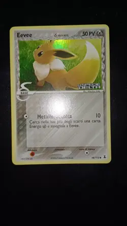 POKEMON EEVEE STAMPED EX DELTA SPECIES 68/113 ITA EXC NO SHINING CHARIZARD - Image 1