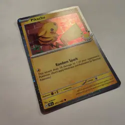 Pokemon Pikachu 051/162 SV05: Temporal Forces Stamped Promo Holo 70HP English NM - Image 2