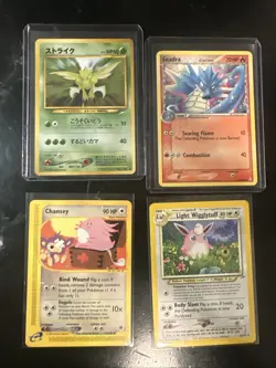 Pokemon TCG Vintage Lot of 4 - Neo, Delta Species, Expedition E Reader - Image 1