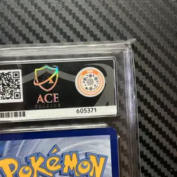 2024 Pokemon Charizard EX Black Star Promo 074 Paldean Fates – ACE 9 MINT - Image 4
