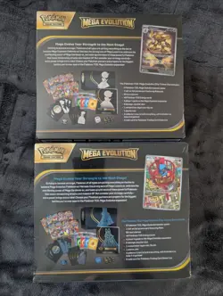 Pokemon TCG Mega Evolution ETB Elite Trainer Box Factory Sealed Set Of 2 - Image 2
