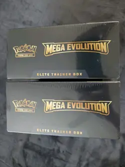 Pokemon TCG Mega Evolution ETB Elite Trainer Box Factory Sealed Set Of 2 - Image 3