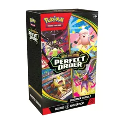 Pokemon TCG Perfect Order Booster Bundle Presale 3/27 Sealed 6 Packs - Image 1