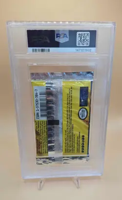 PSA 9 1999 Pokemon Base Set Charizard Pack Shadowless Short Crimp WOTC - Image 2