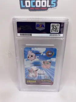 2004 Pokemon Advanced Action Cards Lenticular Jigglypuff Wigglytuff - PSA 8 NM - Image 2