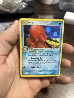 Pokemon Card - Octillery Unseen Forces 10/115 Reverse Holo STAMPED Holo Error - Image 2