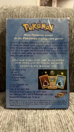 Pokemon Blackout Theme Deck Base Set Sealed 1999 Wizards Holo Card - Image 2