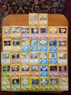 954 Vintage Pokemon Card Bulk WOTC Base Set Jungle Fossil Base 2 Gym Heros Neo - Image 1