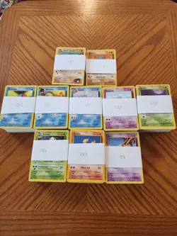 954 Vintage Pokemon Card Bulk WOTC Base Set Jungle Fossil Base 2 Gym Heros Neo - Image 2