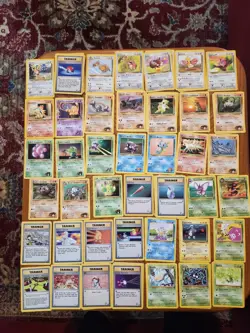 954 Vintage Pokemon Card Bulk WOTC Base Set Jungle Fossil Base 2 Gym Heros Neo - Image 3