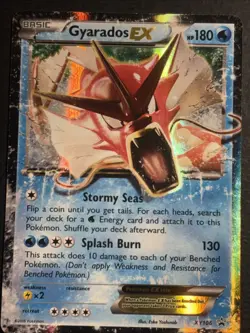 Gyarados EX Pokemon TCG Black Star Promo XY106 Holo Foil Card Lightly Played LP - Image 1