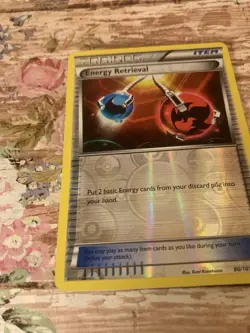 Energy Retrieval 80/101 Plasma Blast Reverse Holo LP Pokemon TCG Card - Image 4