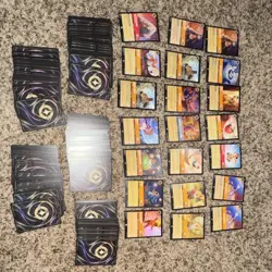 Disney Lorcana TCG Mixed Card Lot Louie Kit Cloudkicker Earth. 250+ cards - Image 1