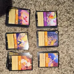 Disney Lorcana TCG Mixed Card Lot Louie Kit Cloudkicker Earth. 250+ cards - Image 3