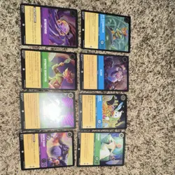 Disney Lorcana TCG Mixed Card Lot Louie Kit Cloudkicker Earth. 250+ cards - Image 4