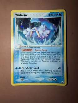 2004 Walrein 15/101 EX Hidden Legends Holo Rare Pokemon Card TCG Vintage NM/LP - Image 1