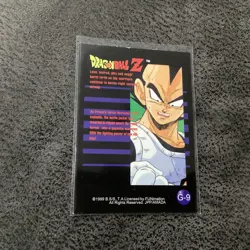 Carte Dragon Ball Z Frieza Silver Prism Foil Card G 9 1999 Artbox - Image 2