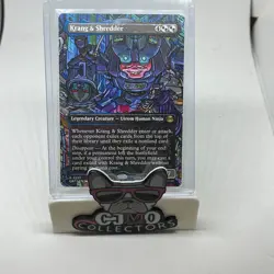 Krang & Shredder 201 - NM Borderless - Teenage Mutant Ninja Turtles - MTG - Image 1