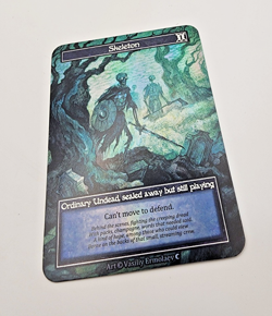 Skeleton - Team Covenant Promo - Foil - Sorcery Contested Realm - Gothic - NM - Image 1