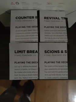 Final Fantasy MTG Commander Decks Open Box. - Image 2