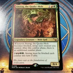 MTG Anzrag, the Quake-Mole (186/462) Murders at Karlov Manor M/NM - Image 1