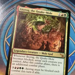 MTG Anzrag, the Quake-Mole (186/462) Murders at Karlov Manor M/NM - Image 2