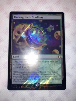 Undergrowth Stadium (Surge Foil) #80 (0080) - NM - Magic The Gathering TMC TMNT - Image 1