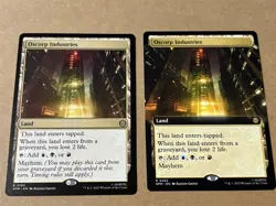 2 x mtg Oscorp Industries, 1 is borderless, from Spiderman set, unplayed - Image 1