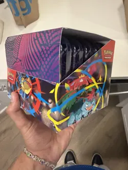 Pokemon TCG Mega Heroes Mini Tin Display Factory Sealed 10 Mini Tins - Image 2