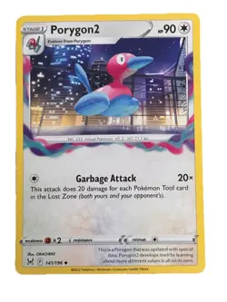 New: 2022 Pokemon TCG Porygon2 141 Swsh11: Lost Origin Regular Uncommon - Image 1