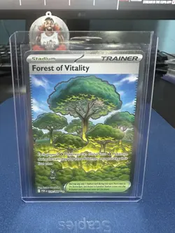 Forest of Vitality 109/088 Full Art Ultra Rare Pokemon TCG Perfect Order NM - Image 1