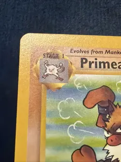 Pokemon TCG Primeape Jungle 43/64 Regular 1st Edition - Image 2