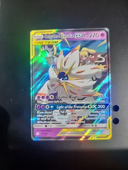 Pokemon Solgaleo & Lunala GX Tag Team 75/236 Sm-Cosmic Eclipse Holo - Image 1