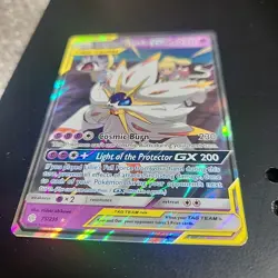 Pokemon Solgaleo & Lunala GX Tag Team 75/236 Sm-Cosmic Eclipse Holo - Image 2