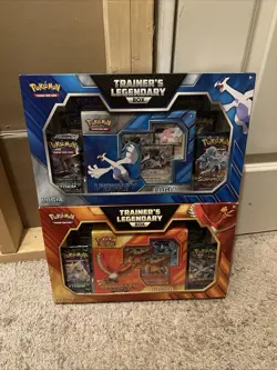 Pokemon Trainers Legendary Box Set Of 2 Ho-oh And Lugia Fast Shipping - Image 1
