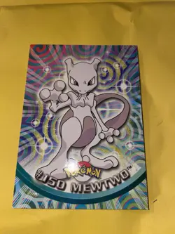 Topps 2000 Pokemon TV Animation Edition Series 3 Mewtwo #150 - Image 1