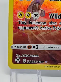 2022 Pokemon SWSH Brilliant Stars Zekrom Trainer Gallery Holo #TG05/TG30 - Image 4