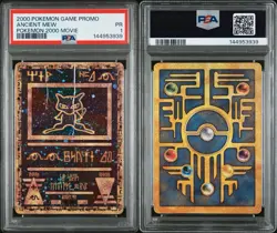 2000 Pokemon Game Promo Pokemon 2000 Movie Ancient Mew PSA 1 PR - Image 3