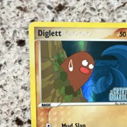 Diglett Reverse Holo – EX Crystal Guardians 50/100 – Pokemon - Rare Stamped - Image 3