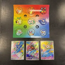 Pokemon 2026 First Partner Illustration Collection Series 1 Promos Set 43-45 - Image 1