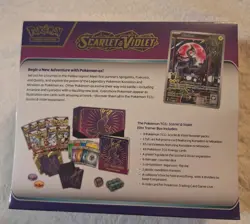 POKEMON Scarlet and VIOLET BASE Elite Trainer Box NEW SEALED - Image 2