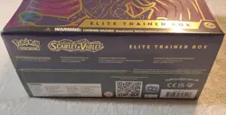 POKEMON Scarlet and VIOLET BASE Elite Trainer Box NEW SEALED - Image 3